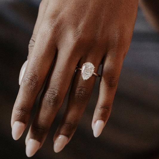 The Charlotte Pear Ring