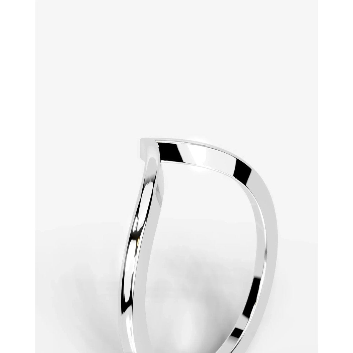 Chaya Wedding Band Lab Grown Diamond Wedding Ring - White Gold