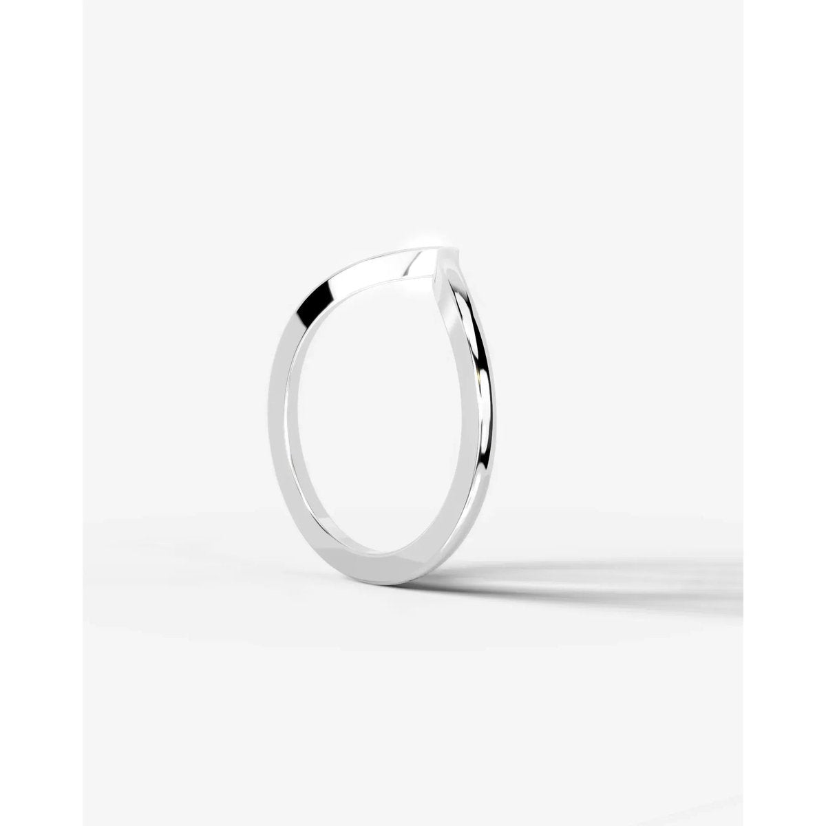 Chaya Wedding Band Lab Grown Diamond Wedding Ring - White Gold
