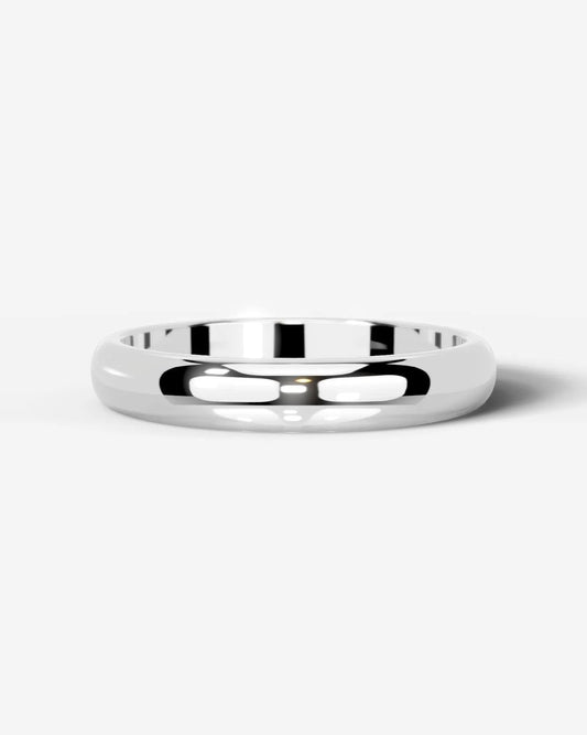 Chris Wedding Band Lab Grown Diamond Wedding Ring - Platinum