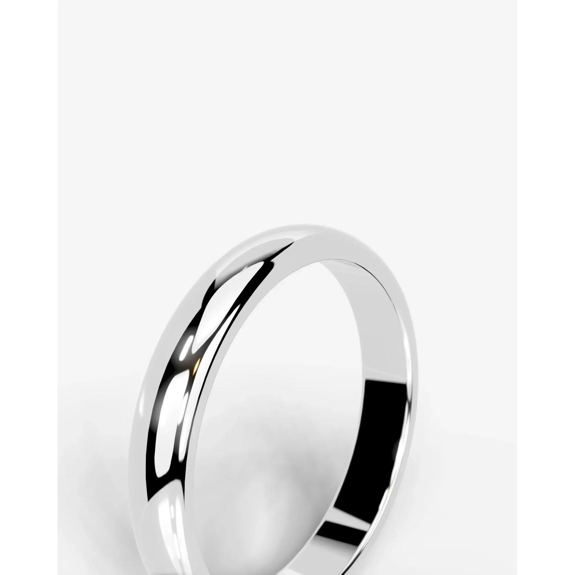 Chris Wedding Band Lab Grown Diamond Wedding Ring - White Gold - 18K - 2ct