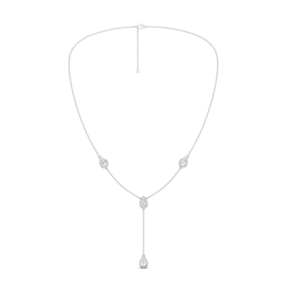 Dewdrop Stationed Y Necklace