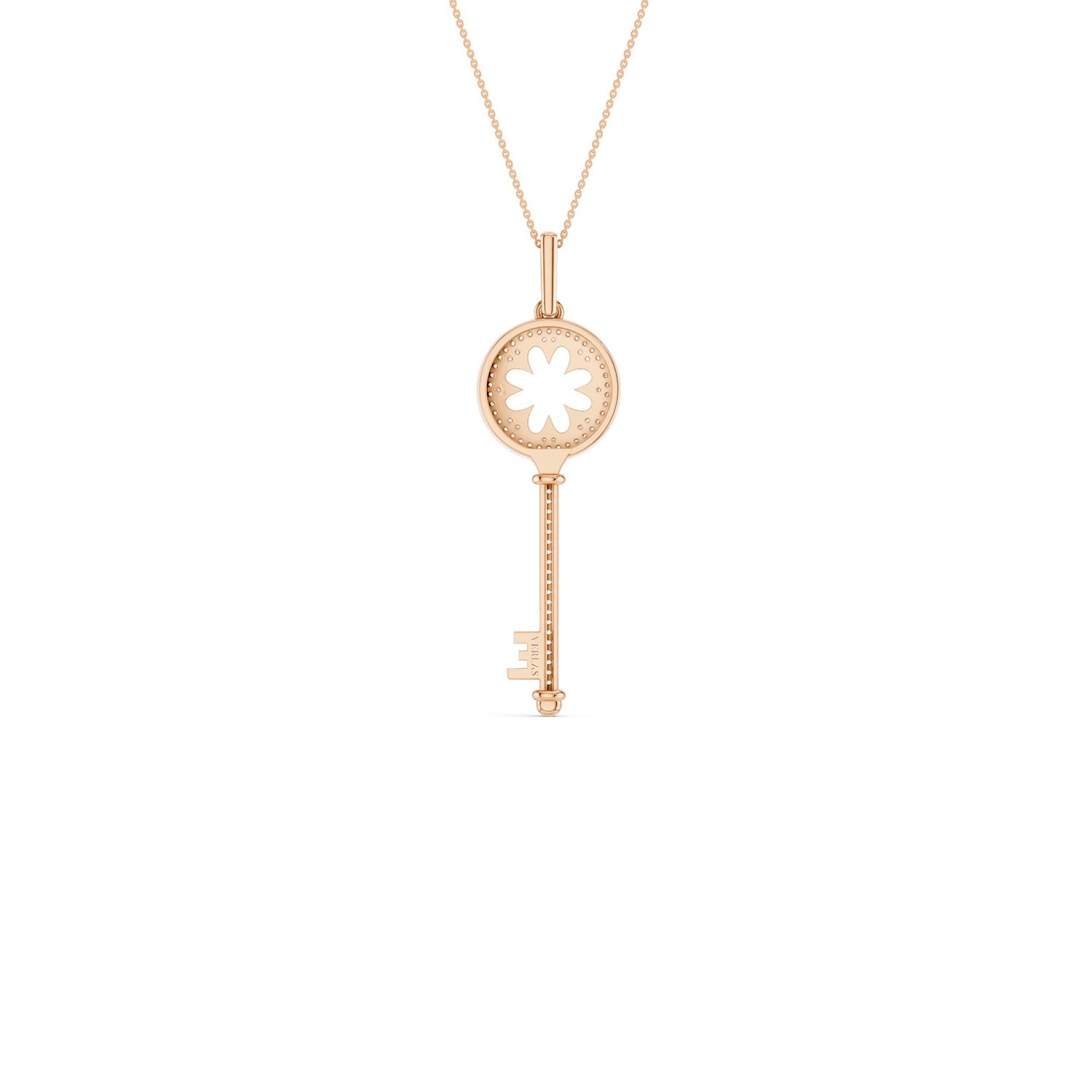 Blooming Key Necklace