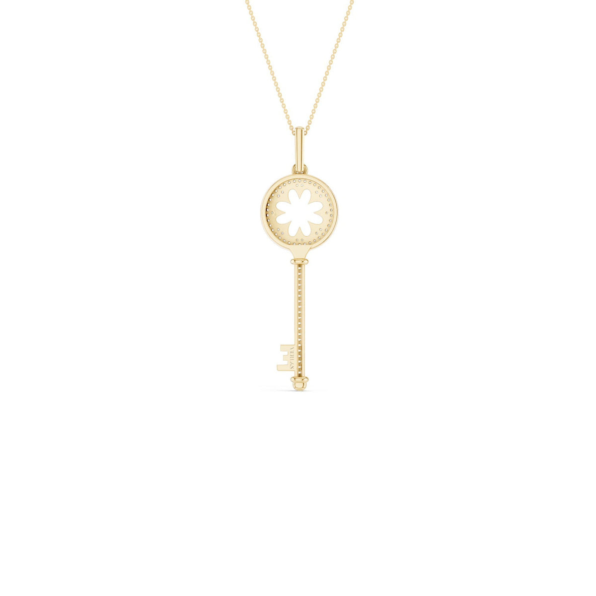 Blooming Key Necklace