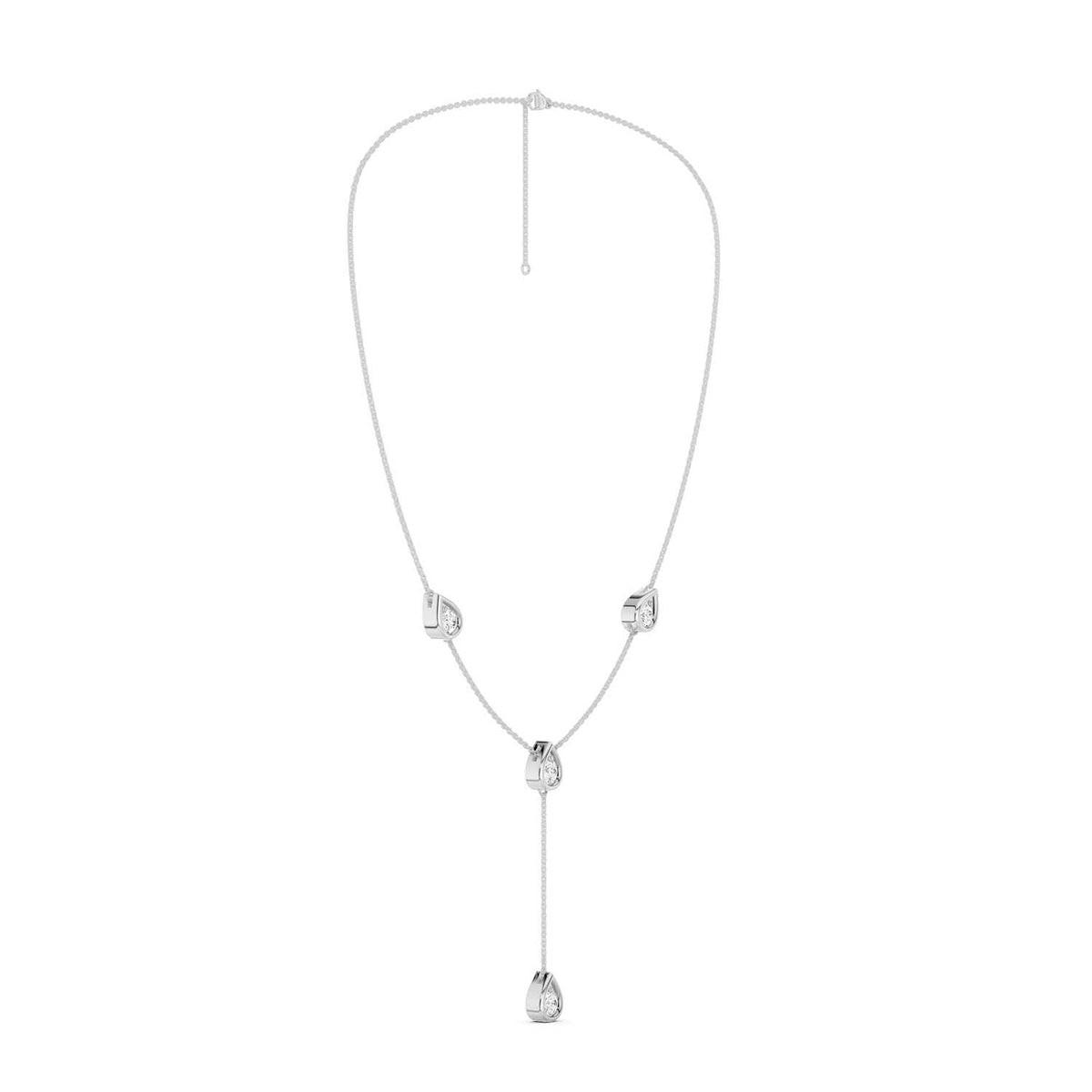 Dewdrop Stationed Y Necklace