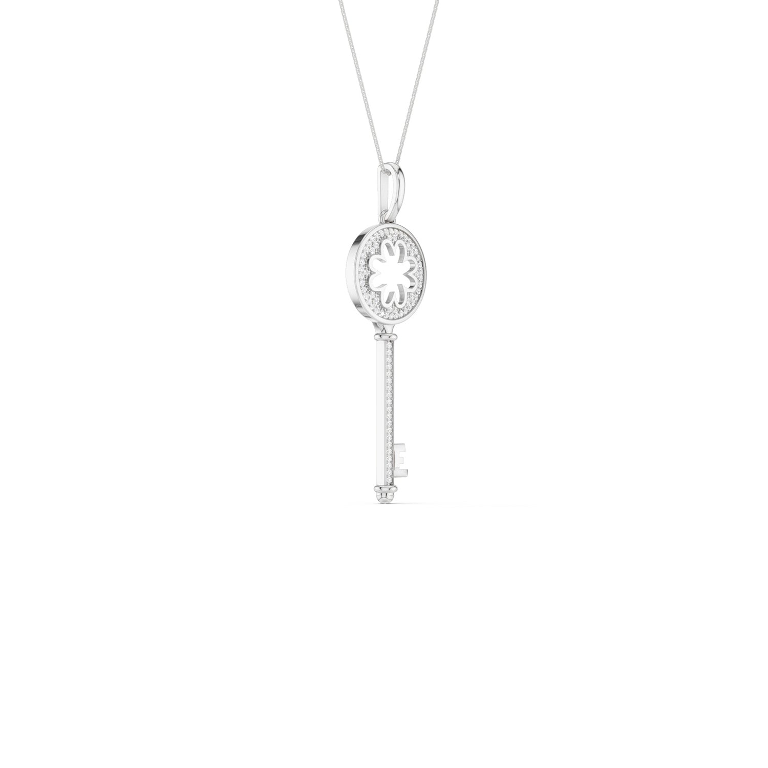 Blooming Key Necklace
