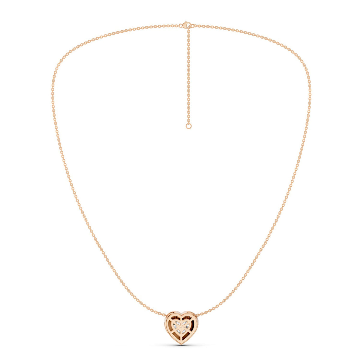Heart Halo Necklace