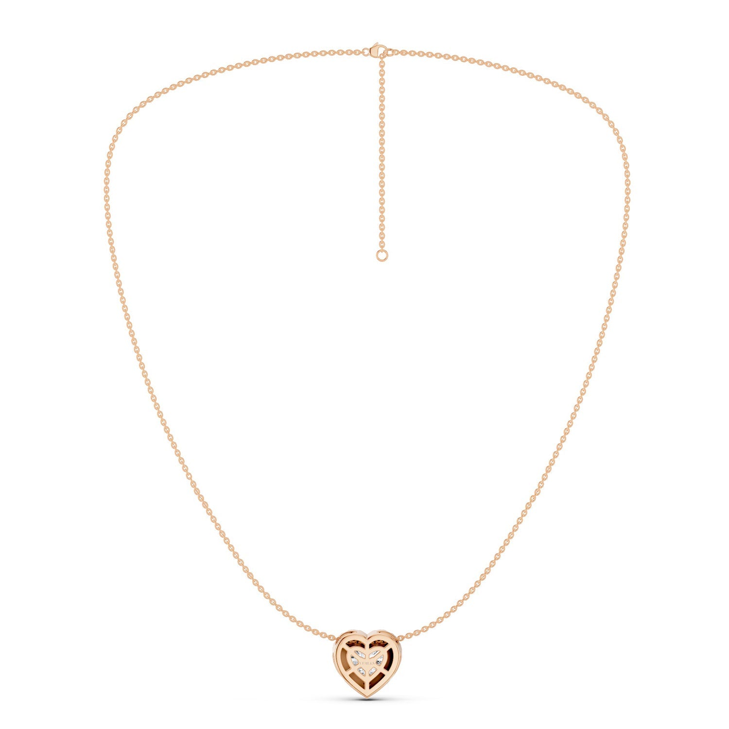 Heart Halo Necklace