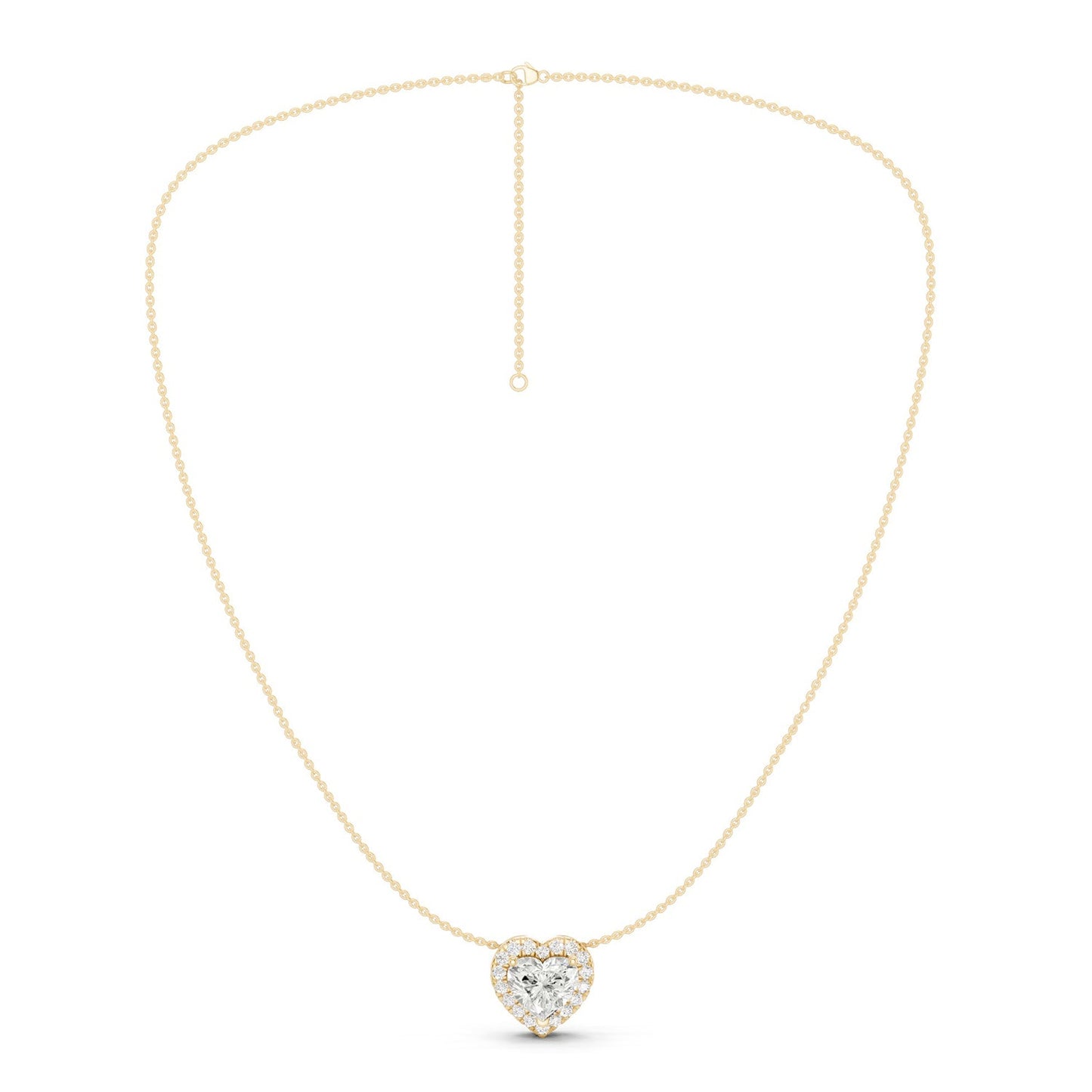 Heart Halo Necklace