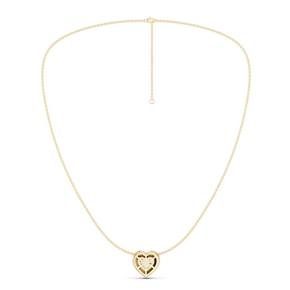 Heart Halo Necklace
