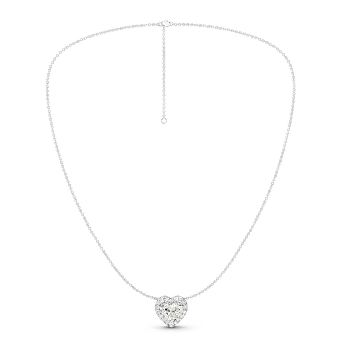 Heart Halo Necklace