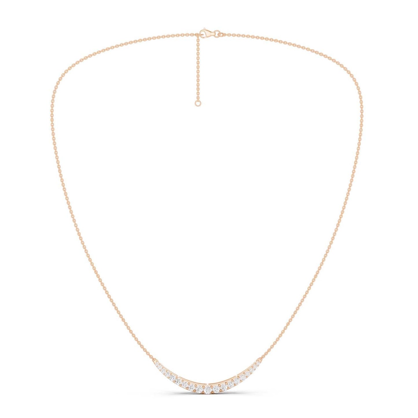 Graduated Diamond Pendant