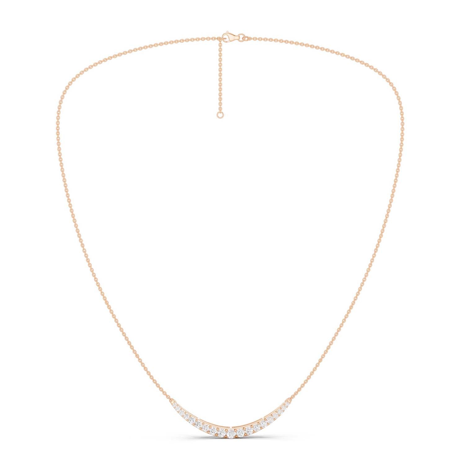 Graduated Diamond Pendant