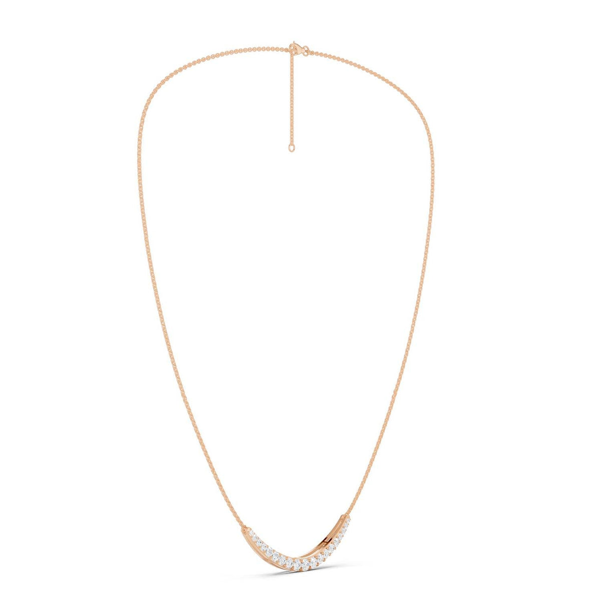 Graduated Diamond Pendant