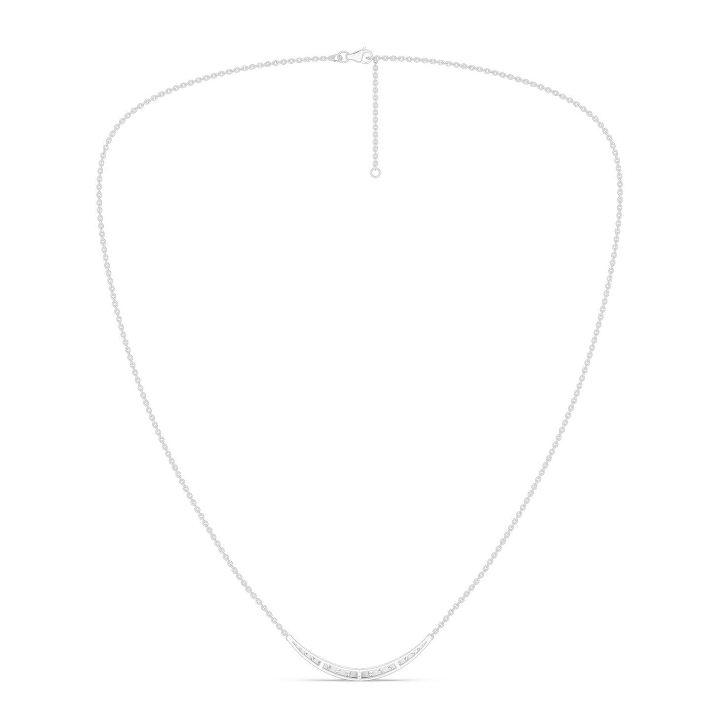 Graduated Diamond Pendant