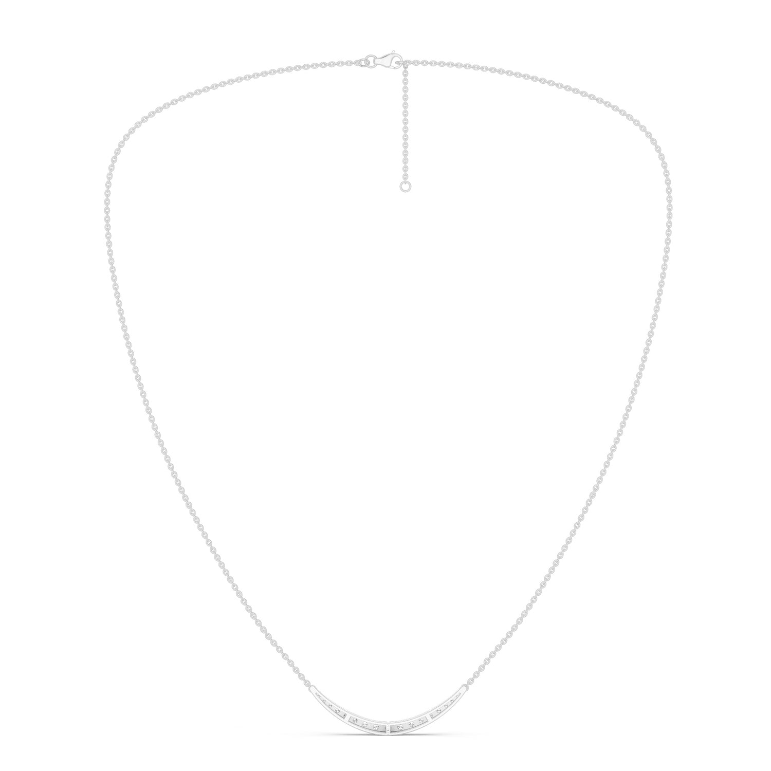 Graduated Diamond Pendant