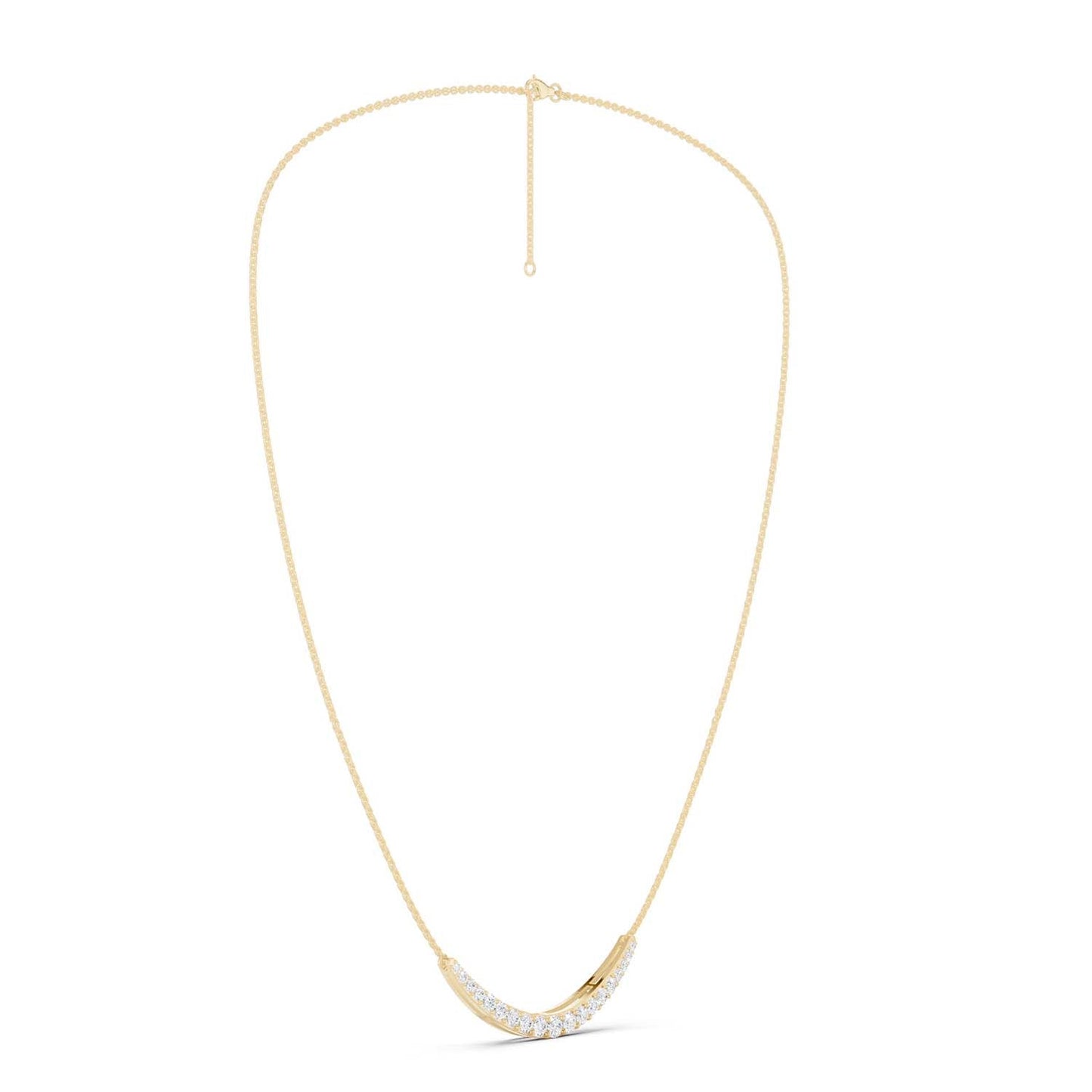 Graduated Diamond Pendant