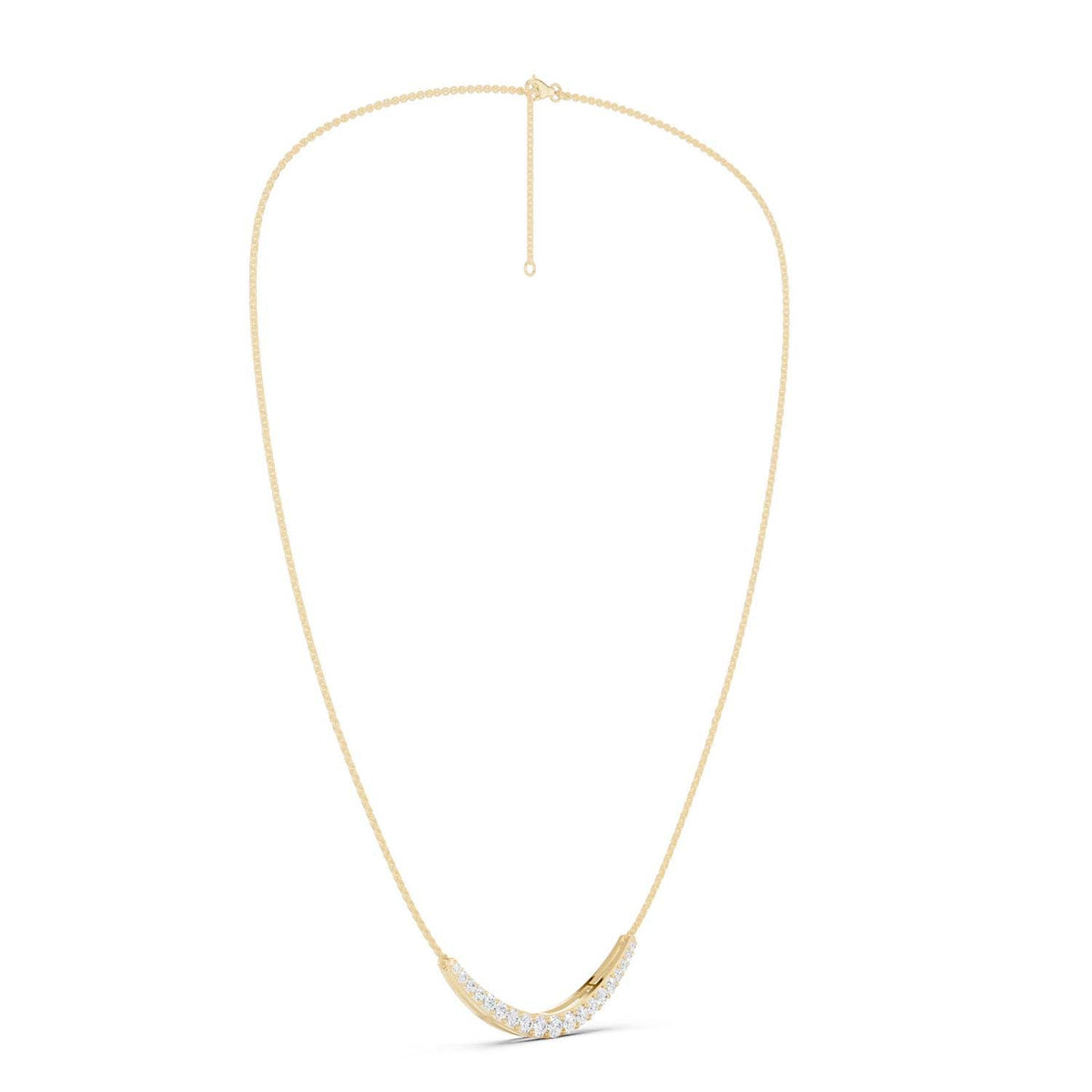 Graduated Diamond Pendant