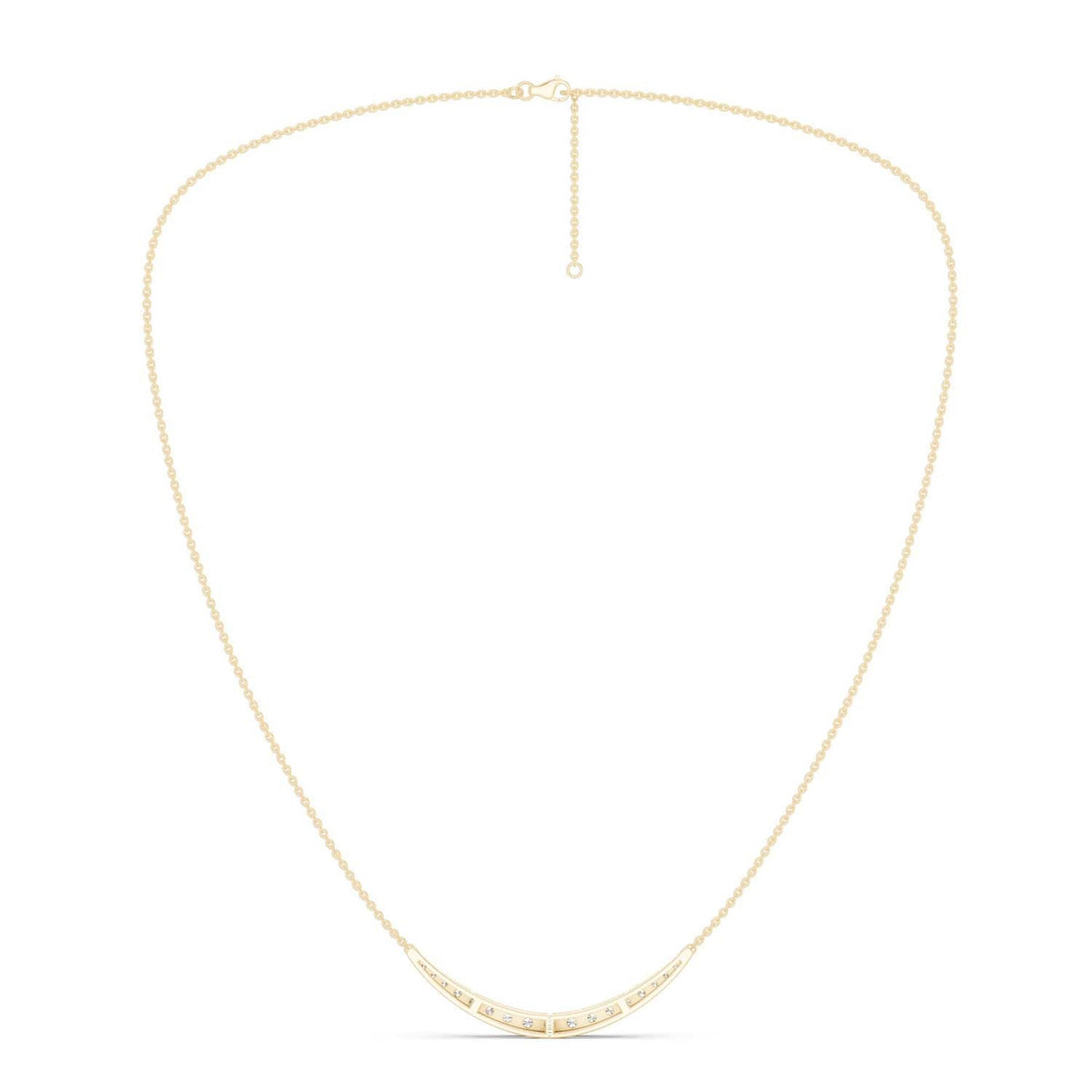 Graduated Diamond Pendant