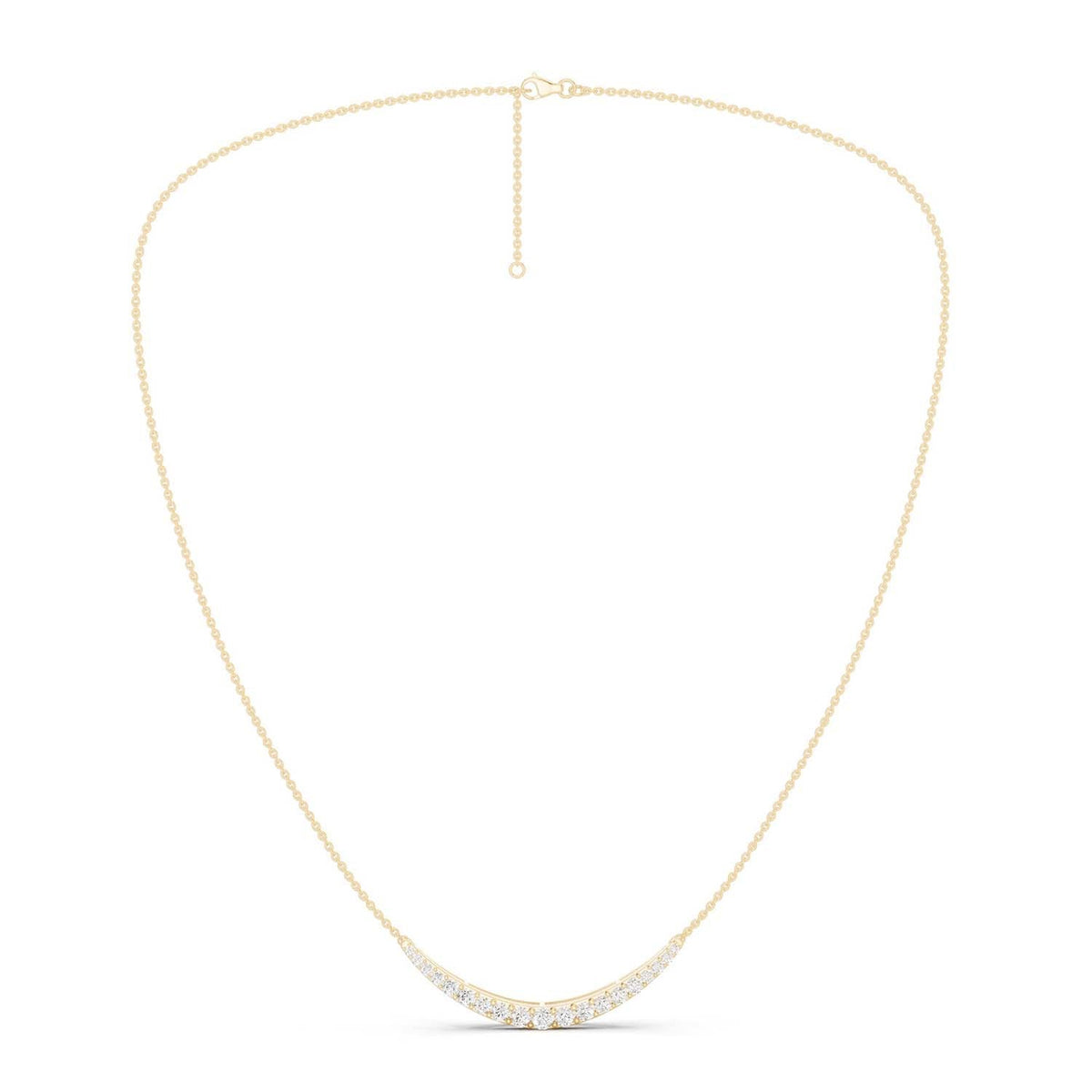 Graduated Diamond Pendant