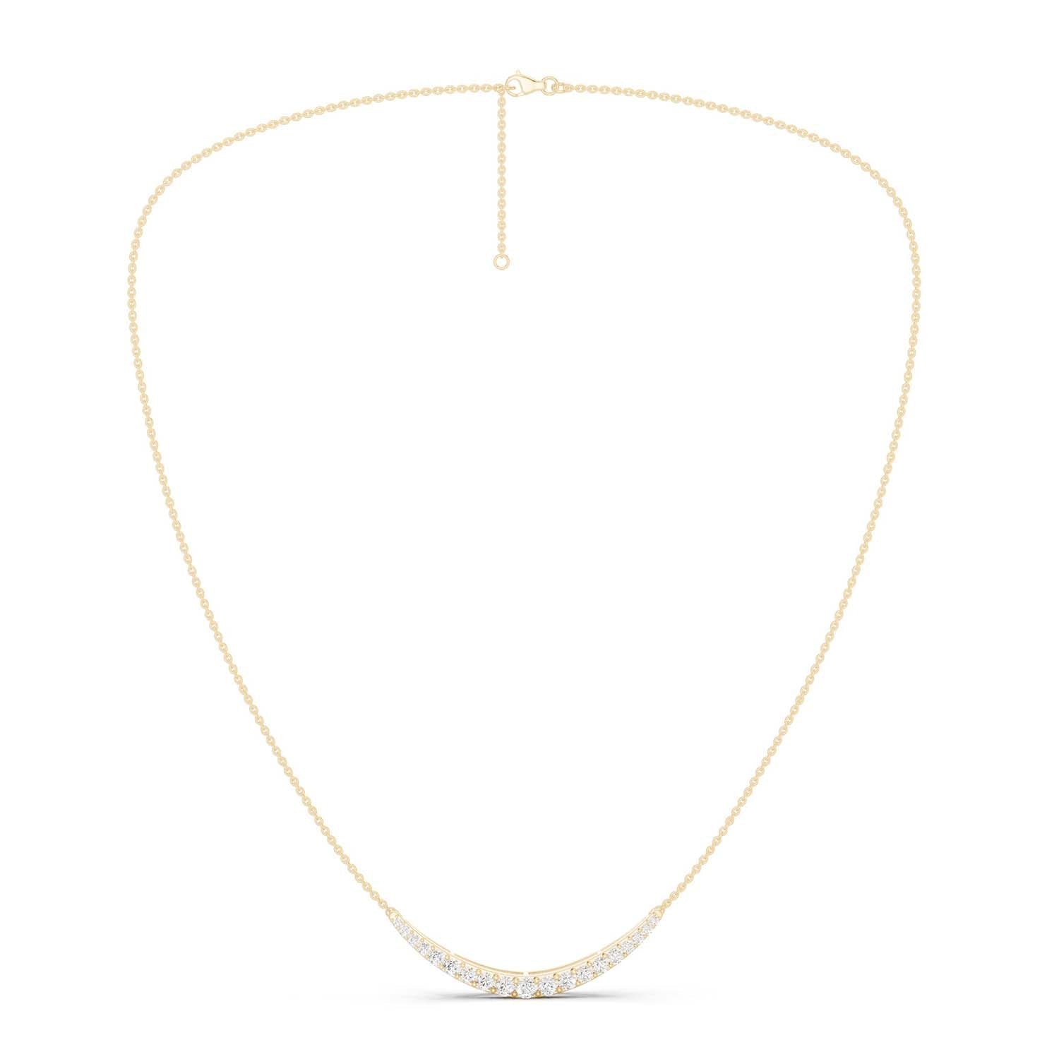 Graduated Diamond Pendant