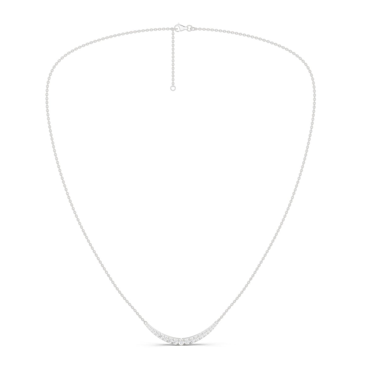 Graduated Diamond Pendant