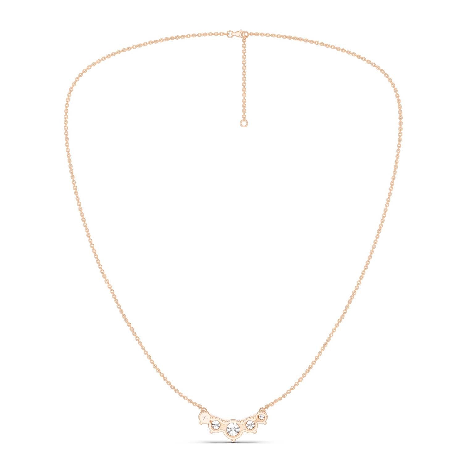 5-Stone Diamond Necklace