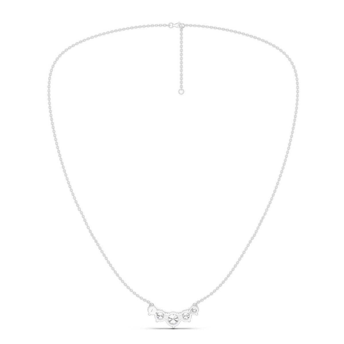 5-Stone Diamond Necklace