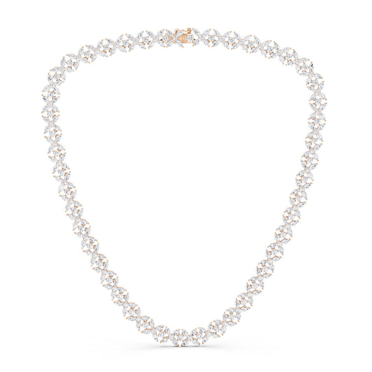 Alyssa Bouquet Tennis Necklace