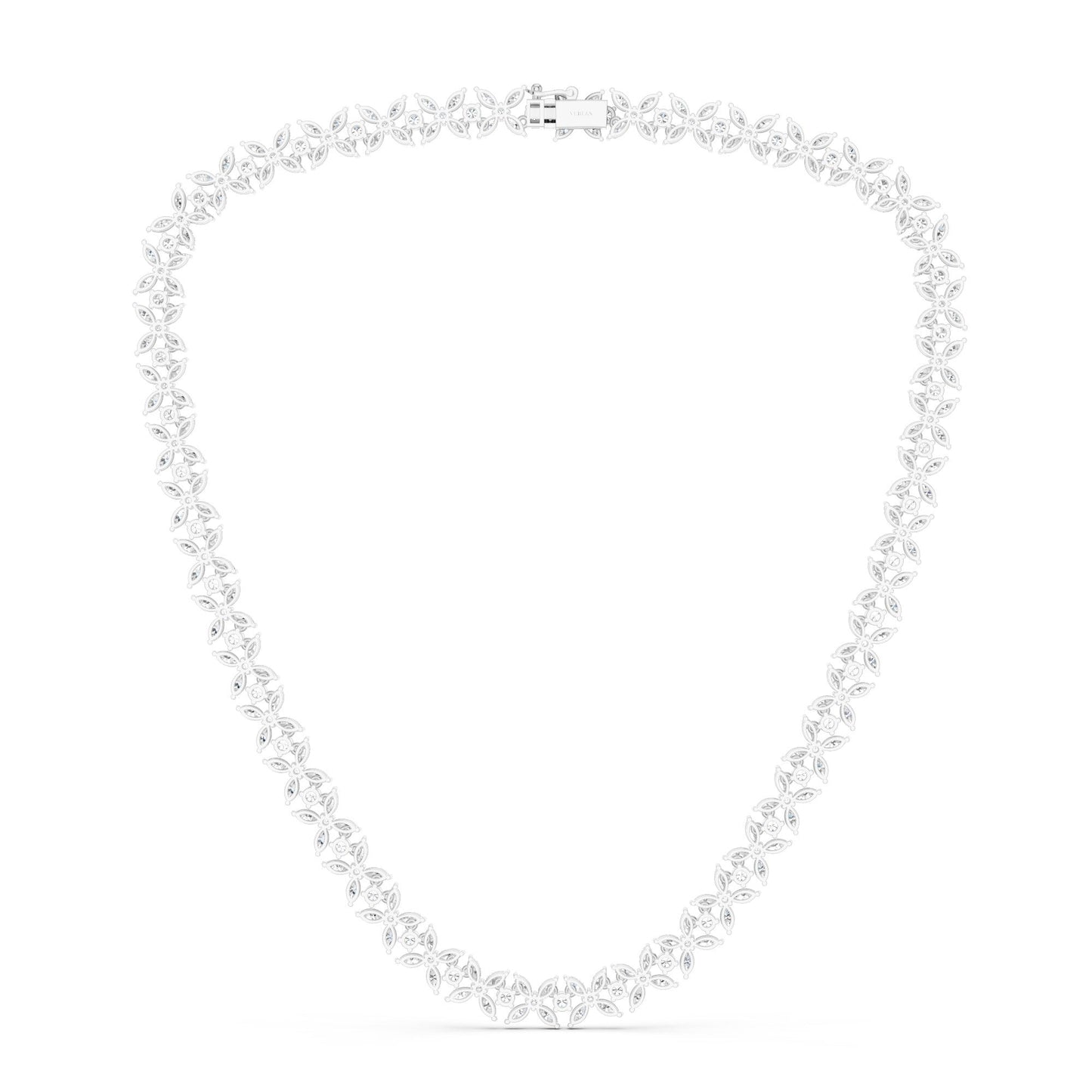 Alyssa Bouquet Tennis Necklace