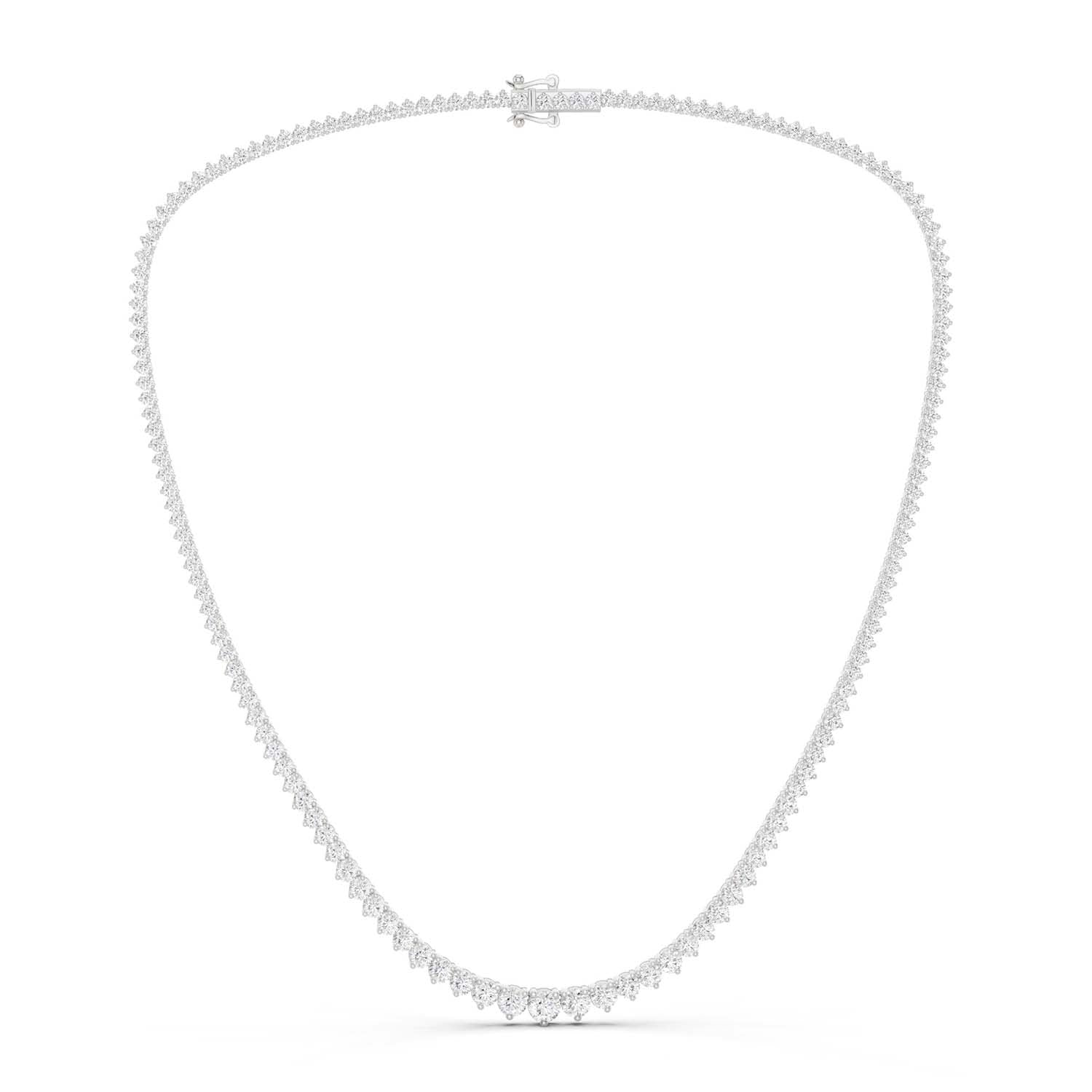 Graduated Tennis Necklace