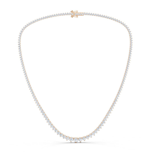 Graduated Tennis Necklace