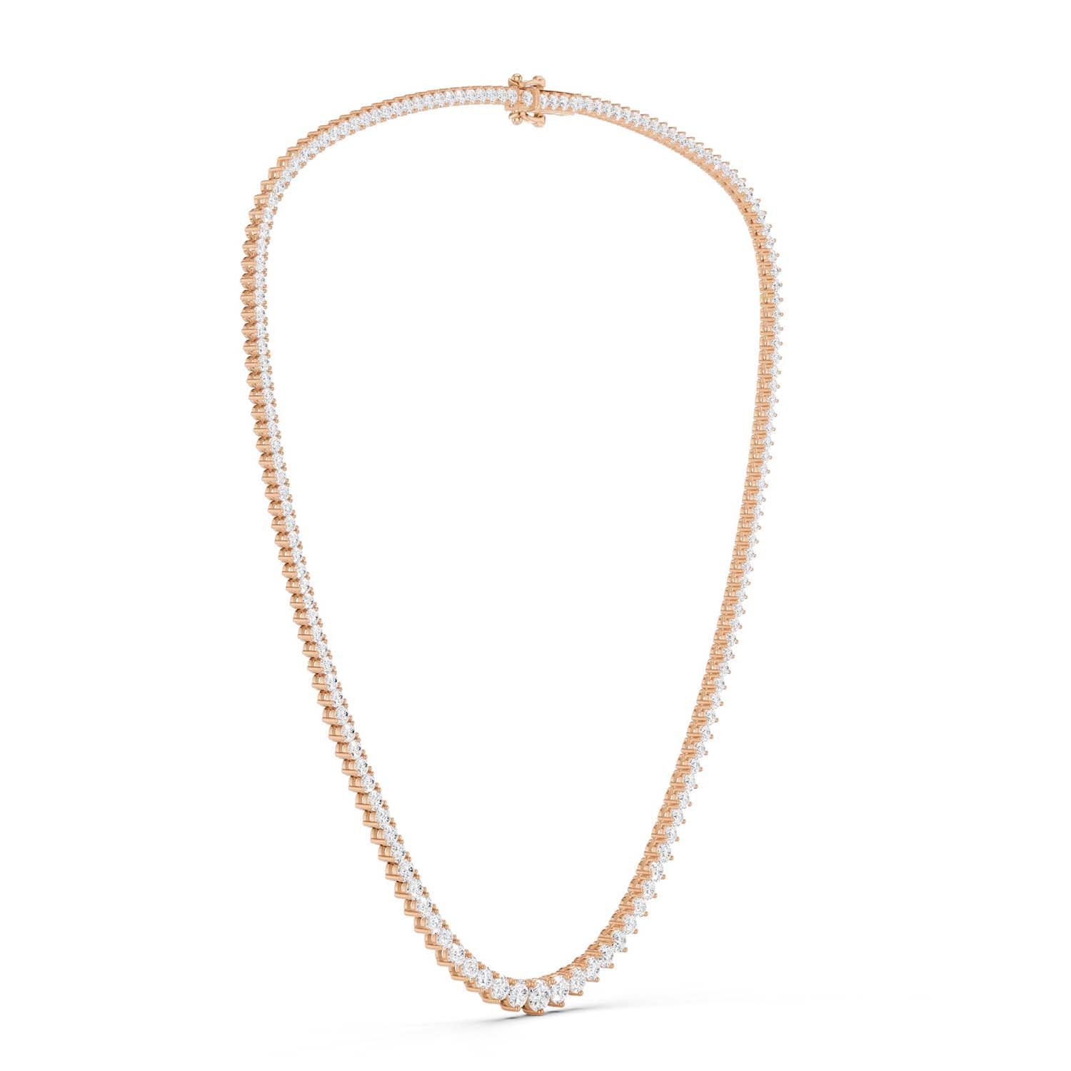 Graduated Tennis Necklace