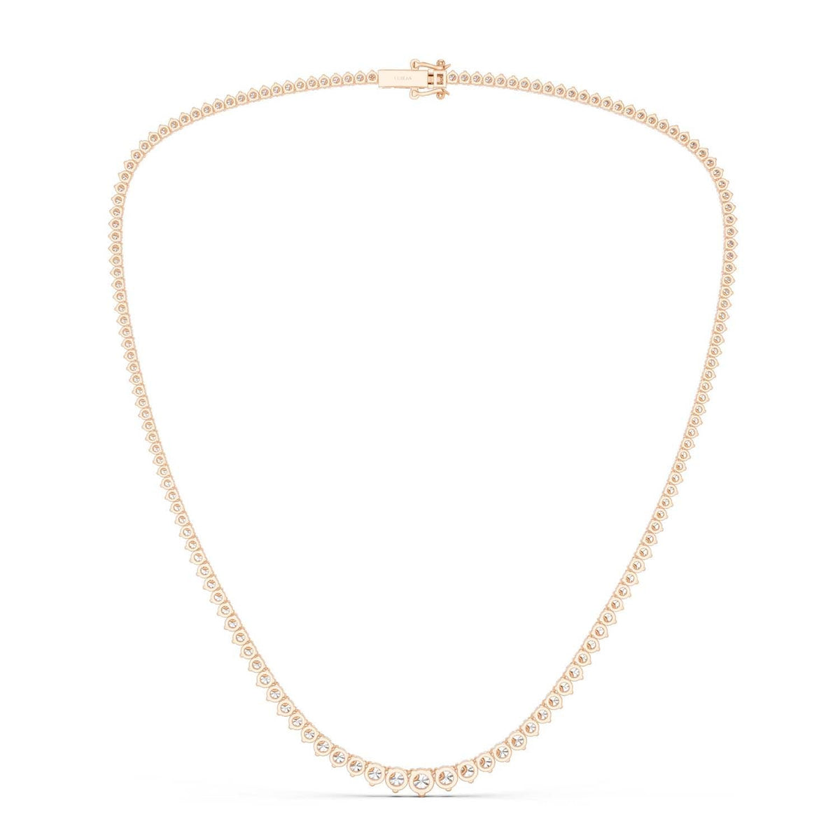 Graduated Tennis Necklace
