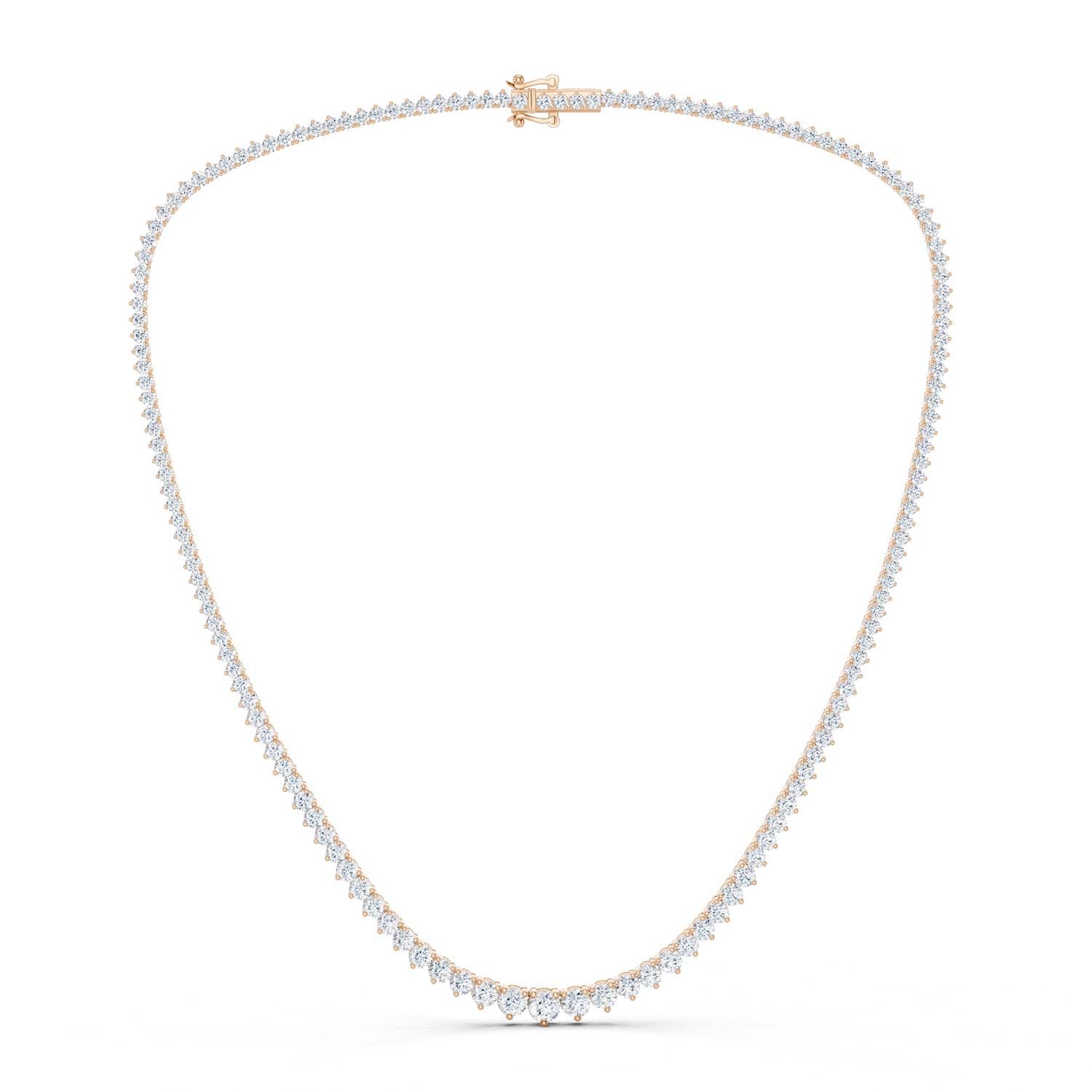 Graduated Tennis Necklace
