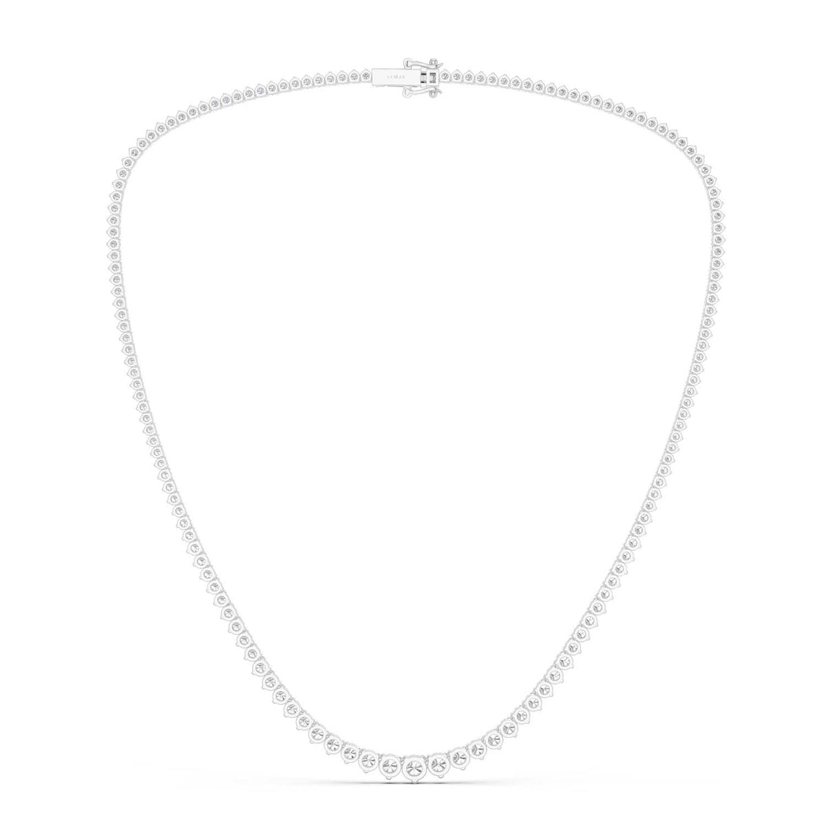 Graduated Tennis Necklace