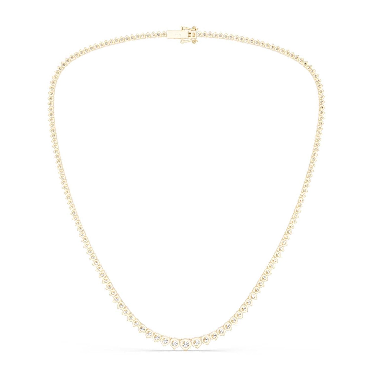Graduated Tennis Necklace