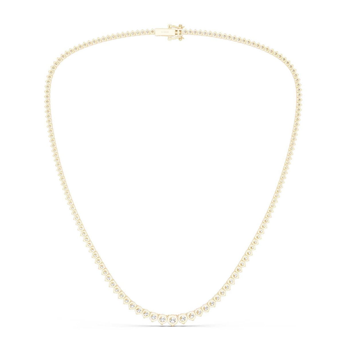 Graduated Tennis Necklace