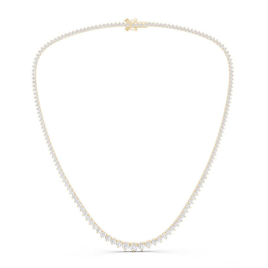 Graduated Tennis Necklace