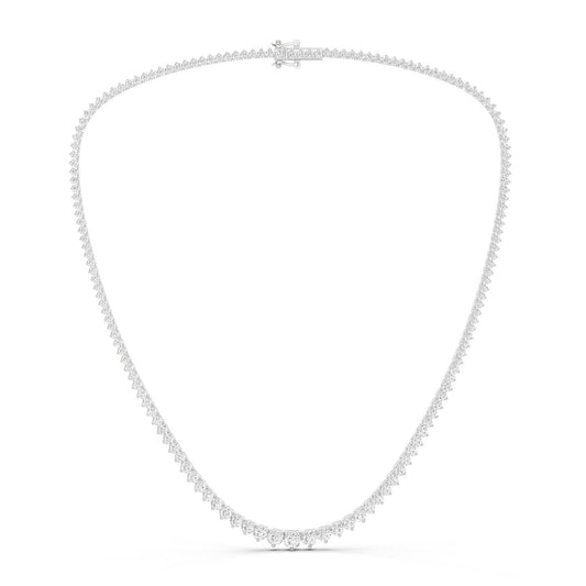 Graduated Tennis Necklace