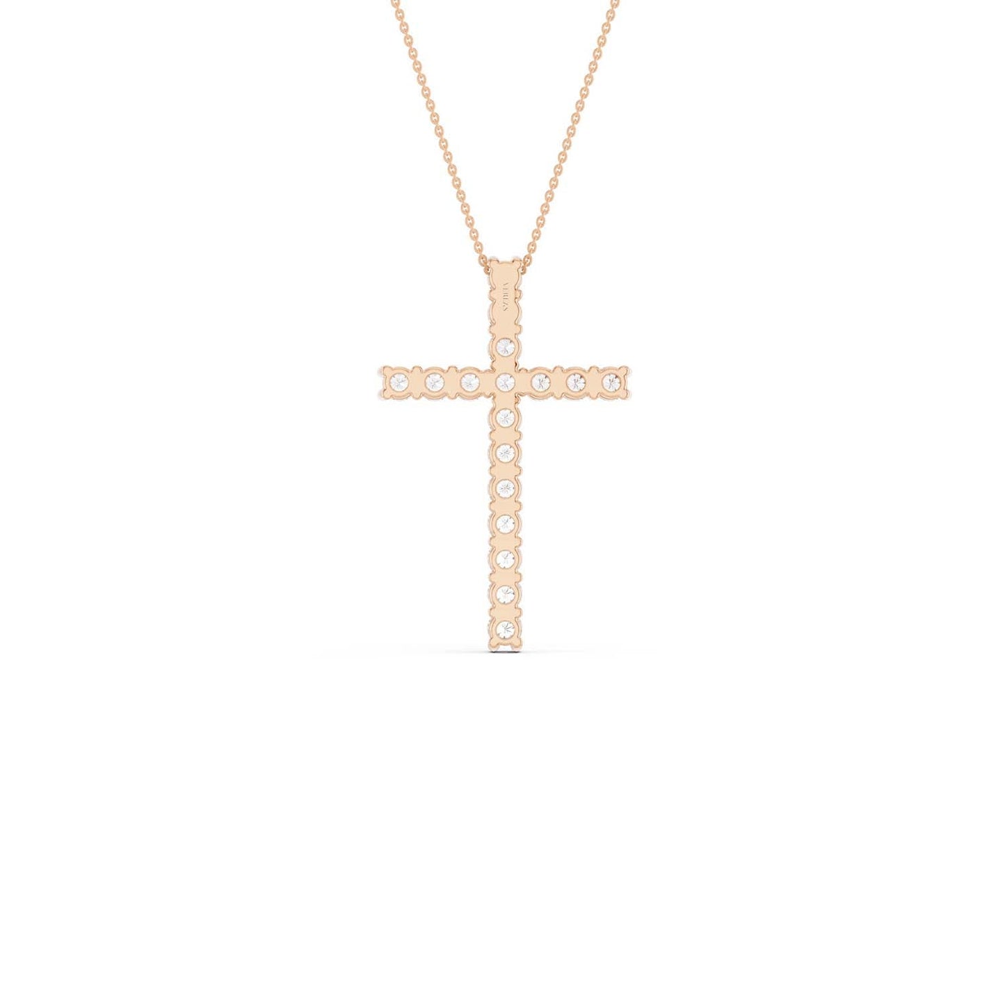 Signature Diamond Cross Necklace