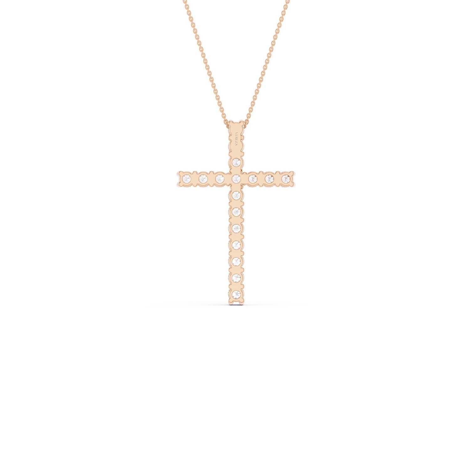 Signature Diamond Cross Necklace