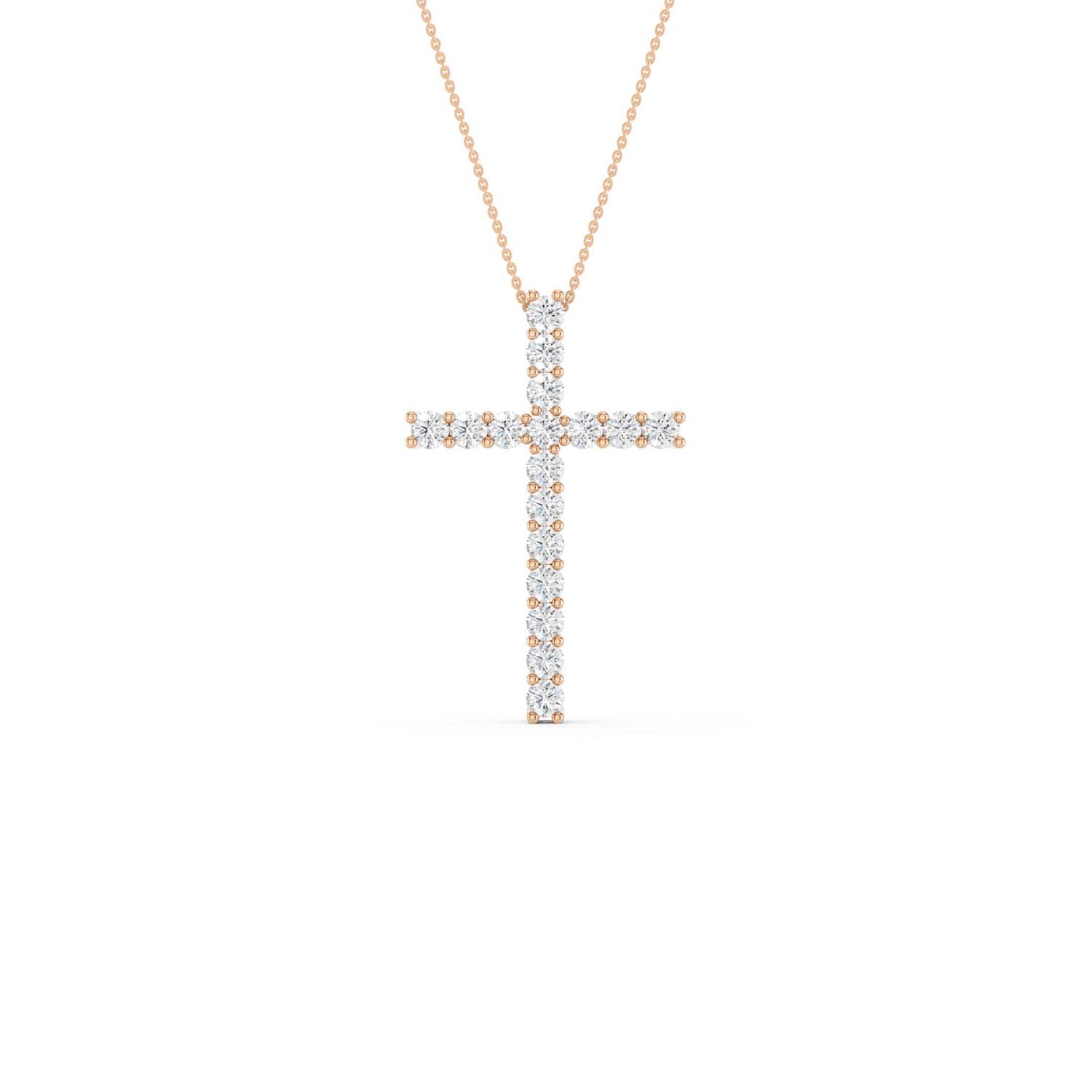 Signature Diamond Cross Necklace