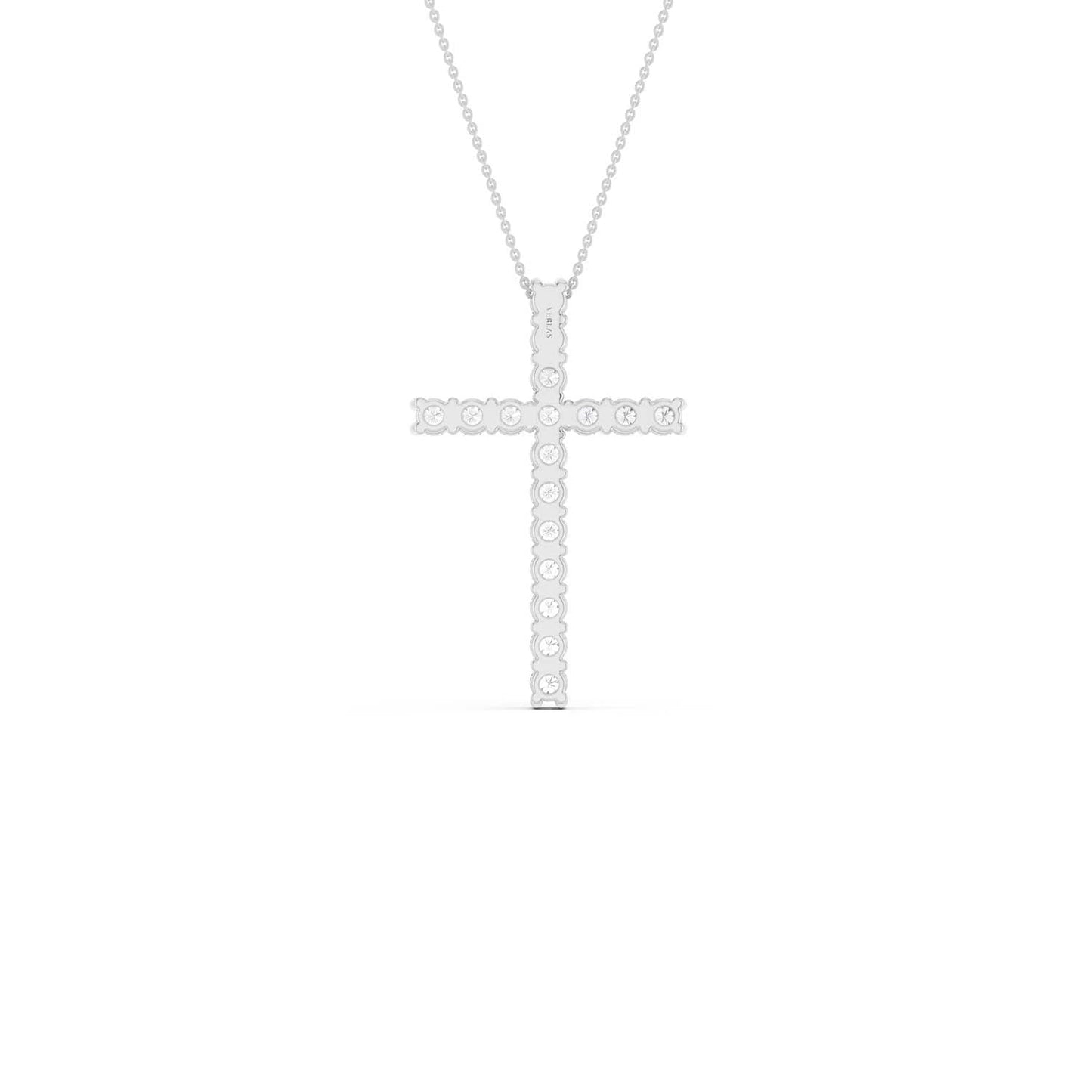 Signature Diamond Cross Necklace