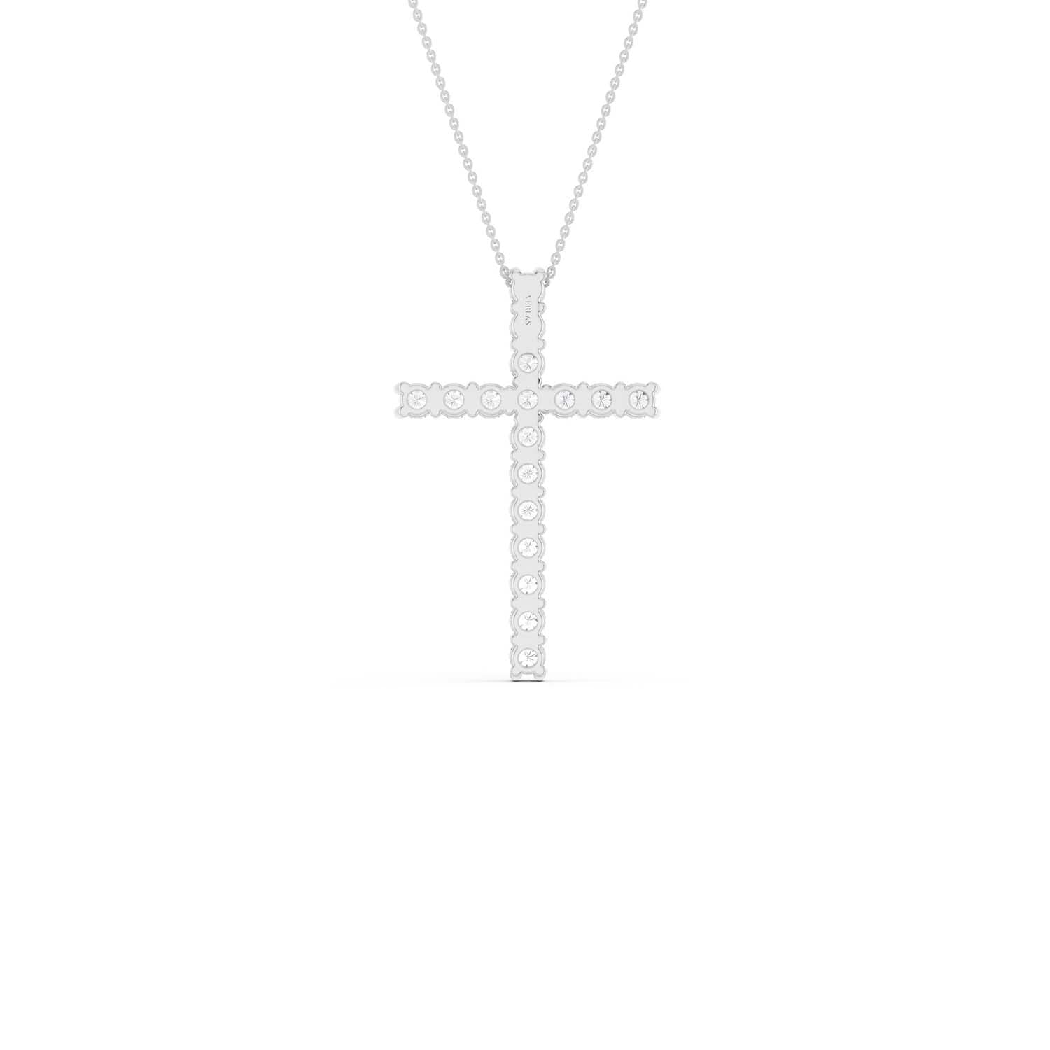 Signature Diamond Cross Necklace