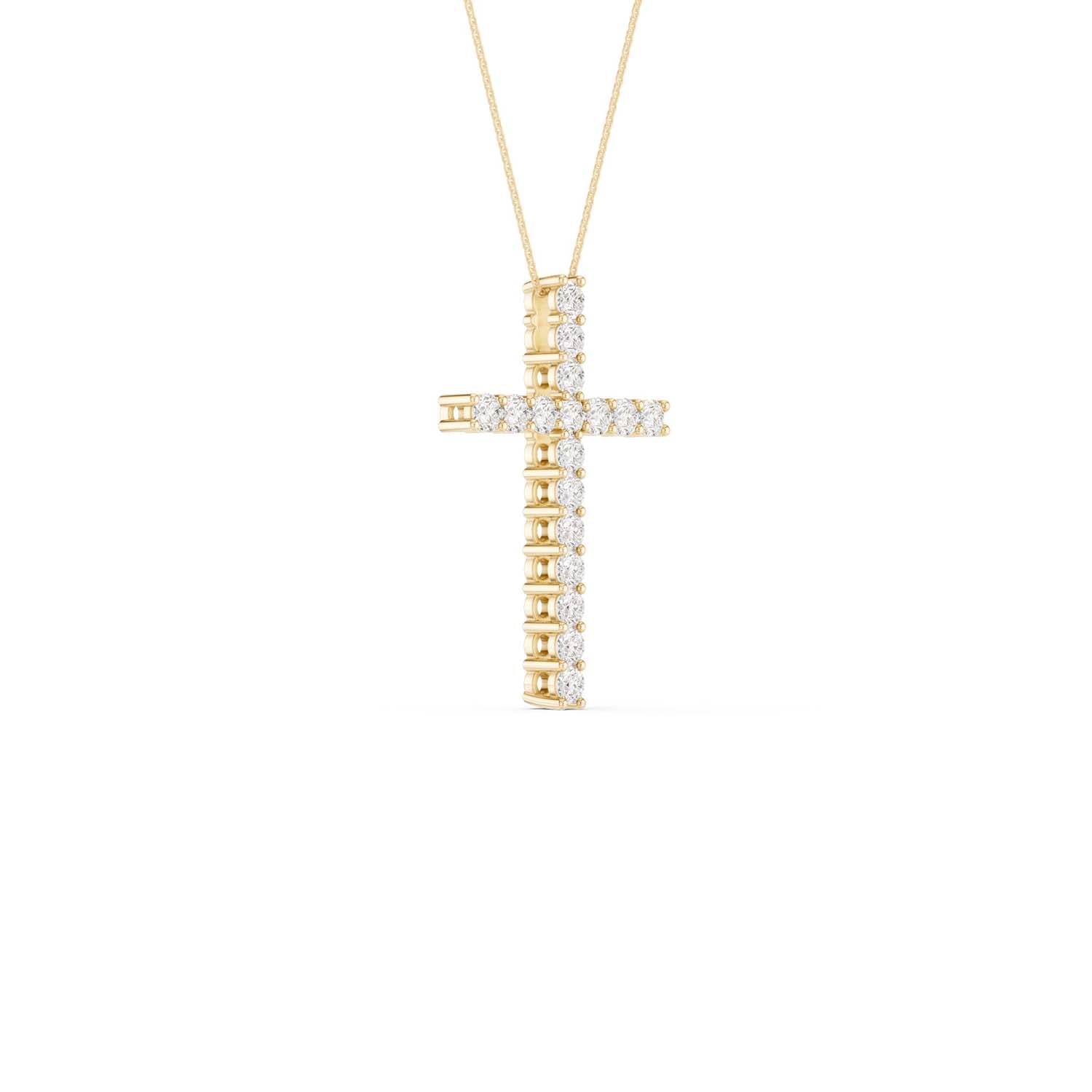 Signature Diamond Cross Necklace