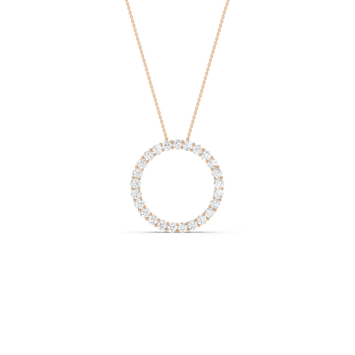 Silhouette Necklace - Circular