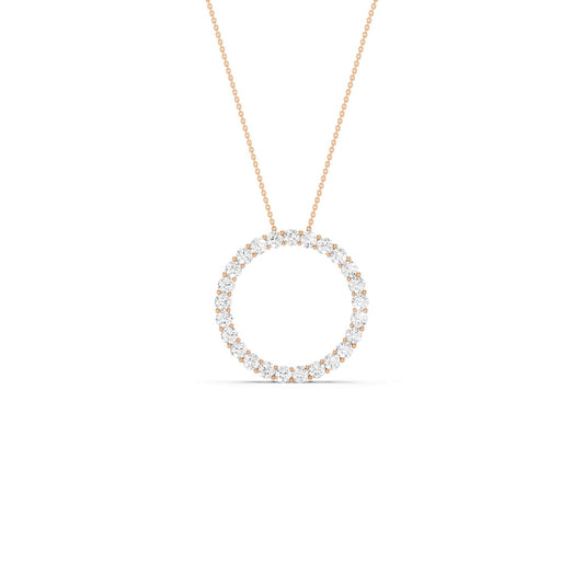 Silhouette Necklace - Circular
