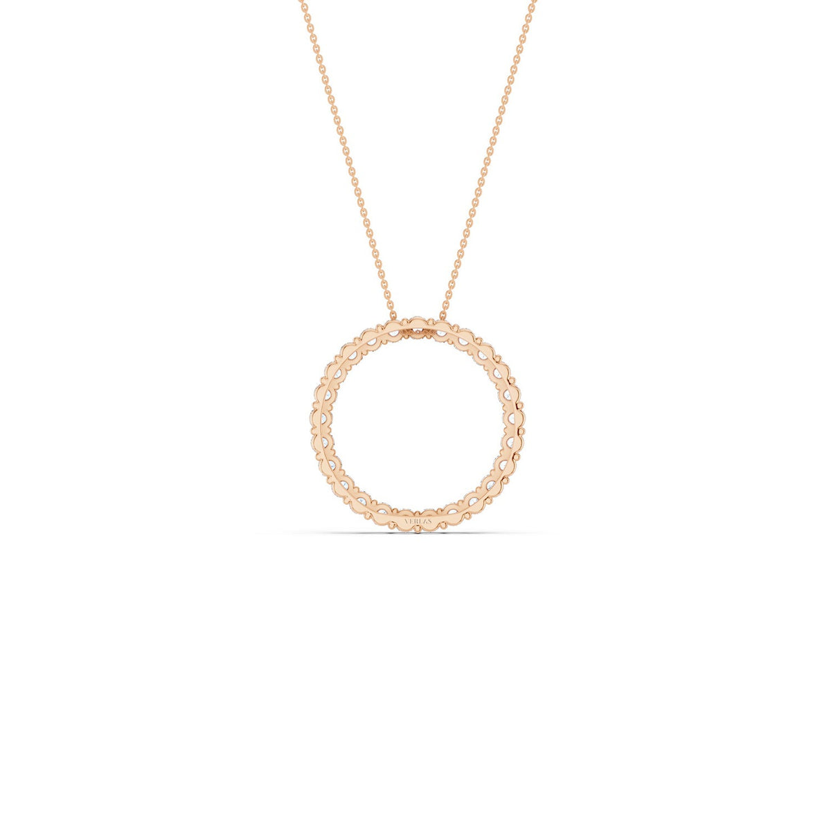 Silhouette Necklace - Circular