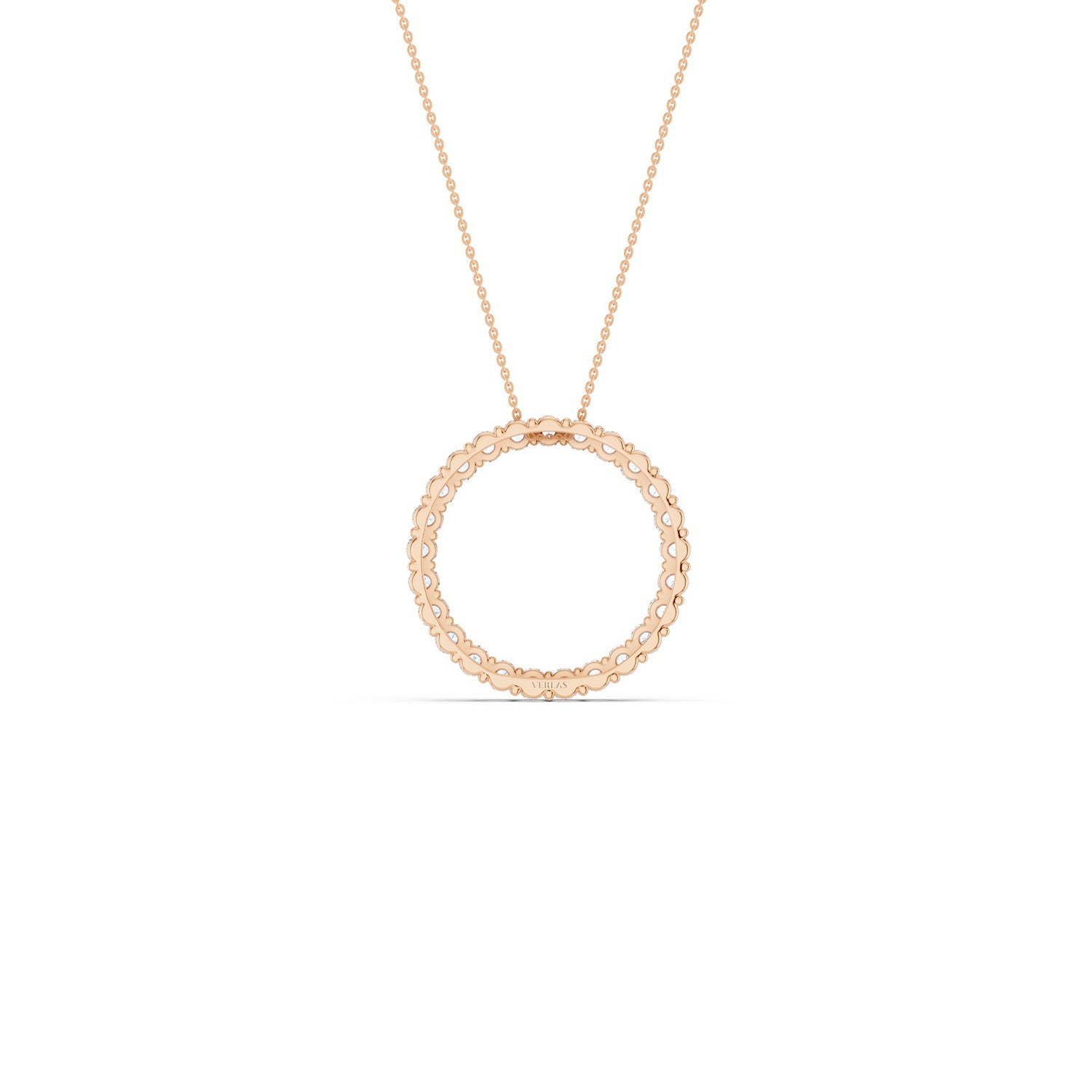 Silhouette Necklace - Circular